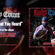 Der musikalische text MERCILESS von BODY COUNT ist auch in dem Album vorhanden Merciless (2024)