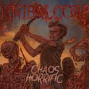 Der musikalische text PITCHFORK IMPALEMENT von CANNIBAL CORPSE ist auch in dem Album vorhanden Chaos horrific (2023)