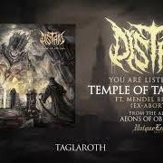 Der musikalische text TEMPLE OF TAGLAROTH von DISTANT ist auch in dem Album vorhanden Aeons of oblivion (2021)