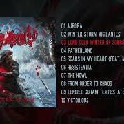 Der musikalische text VICTORIOUS von ENSIFERUM ist auch in dem Album vorhanden Winter storm (2024)